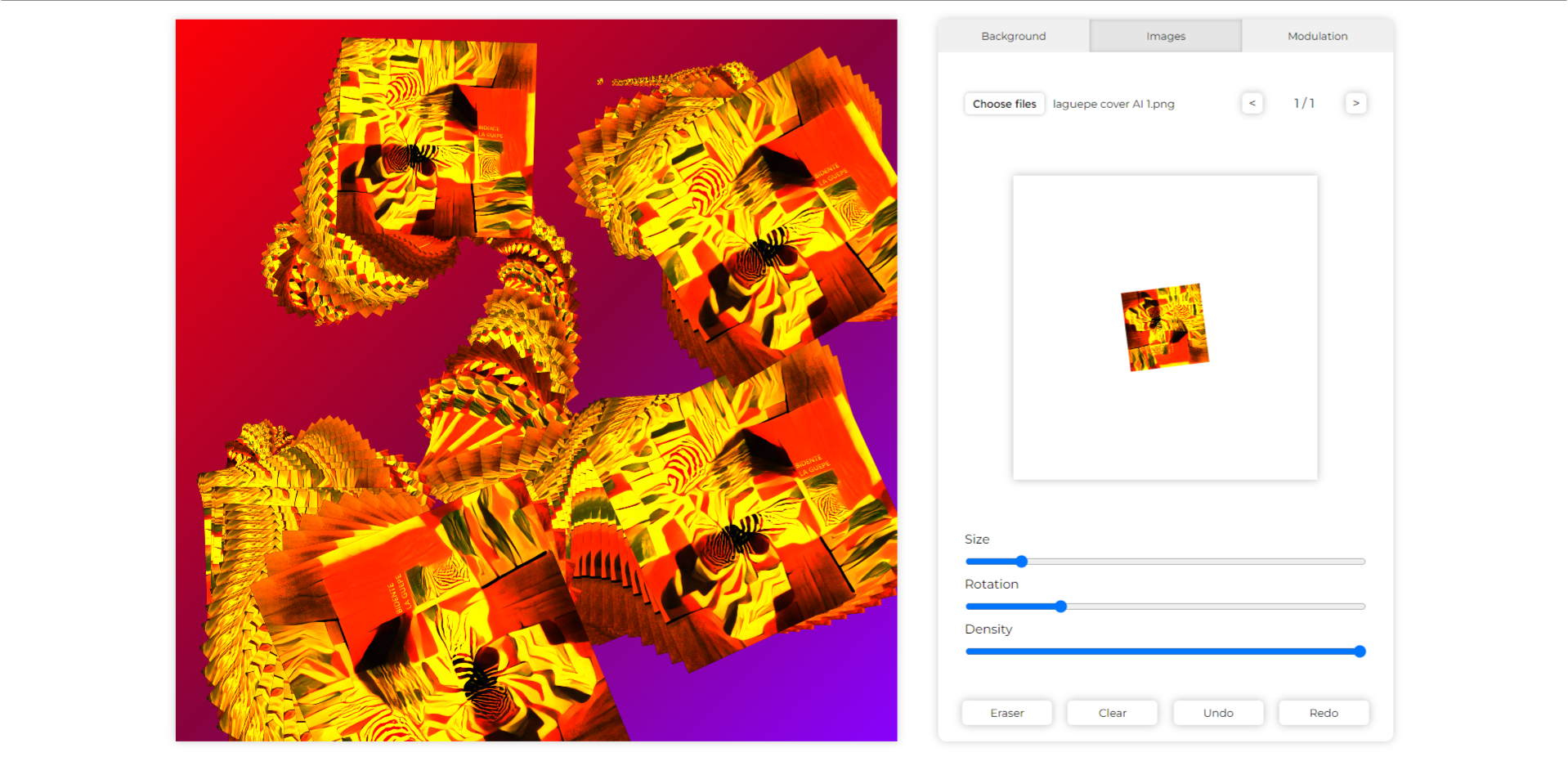 Screenshot of Paste Brush